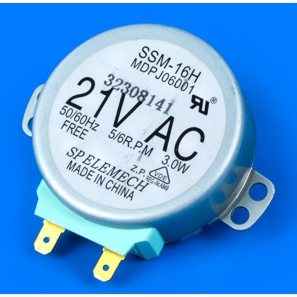 Моторчик тарелки для микроволновки 21V 5/6rpm Samsung DE31-10154D