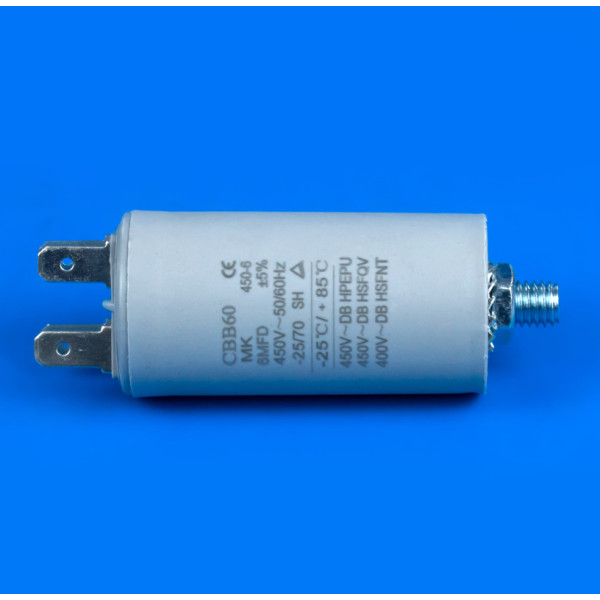 Пусковой конденсатор для холодильника 6 Mf 450V