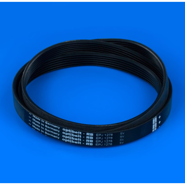 Ремень для стиральной машины 1278 J6 EL "Optibelt" черный