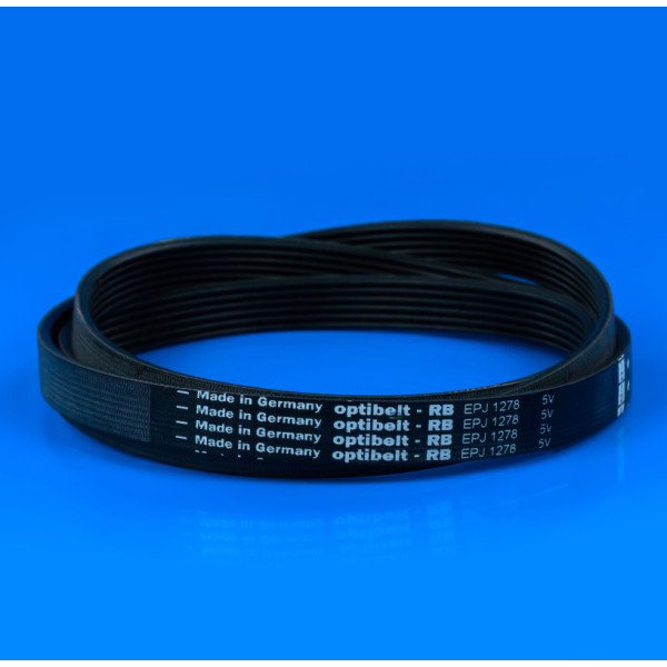 Ремень для стиральной машины 1278 J6 EL "Optibelt" черный