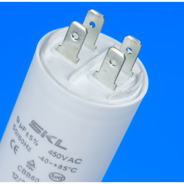Конденсатор для стиральной машины 9 Mf 450V SKL
