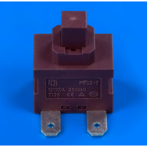 Кнопка включения PBS2-7 12A 250V T125 для пылесоса