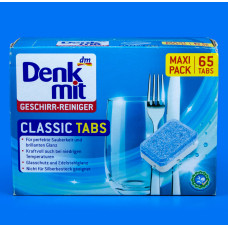 Таблетки для посудомоечных машин Denkmit Classic 65 шт