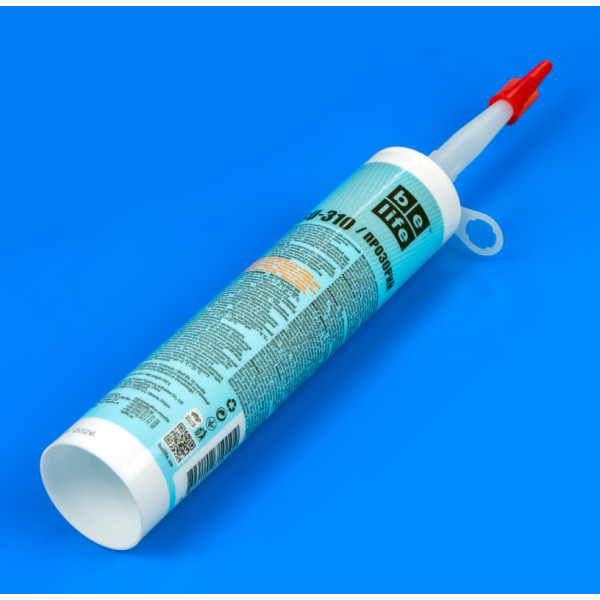 Герметик силиконовый прозрачный Belife 310ml