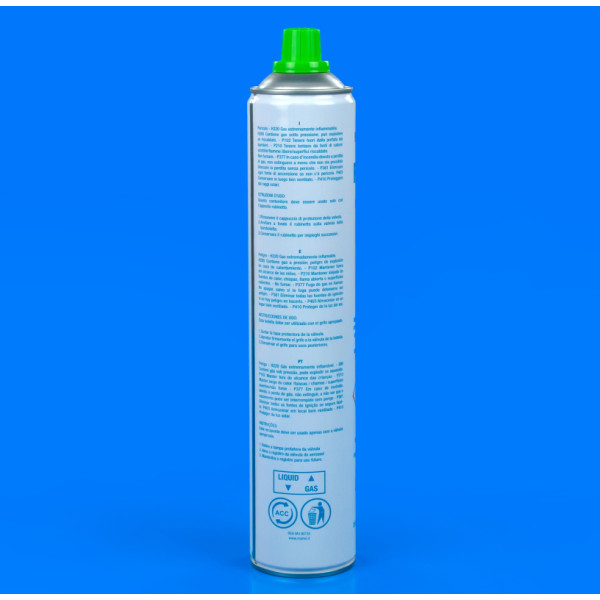 Фреон R600a Refrigerant (баллон 750ml/420g)
