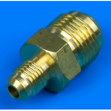 Латунная муфта 1/4" - 1/2" для кондиционера, наружная резьба