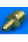 Латунная муфта 1/4" - 1/2" для кондиционера, наружная резьба