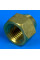 Муфта латунная 1/4" для трубки 1/4" (6,35мм) для кондиционера
