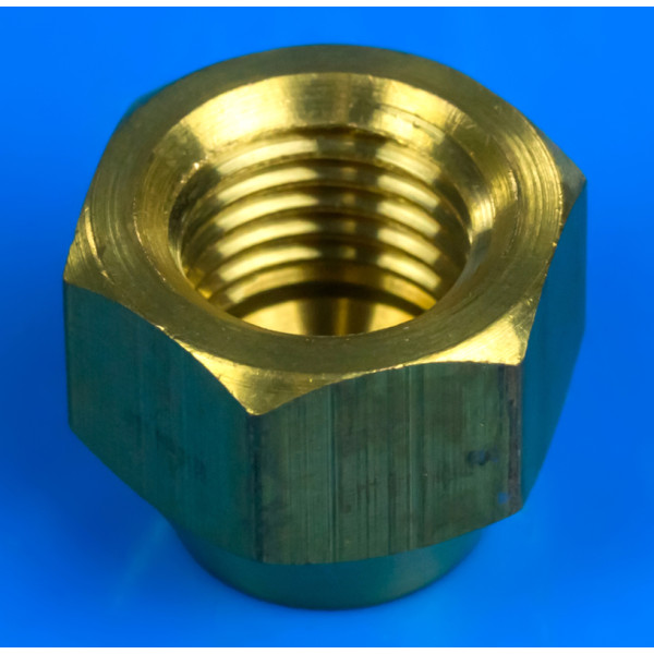 Муфта латунная 1/4" для трубки 1/4" (6,35мм) для кондиционера