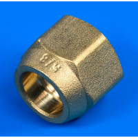 Муфта латунная 5/8" для трубки 5/8" (15,88мм) - Кондиционер