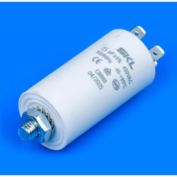Конденсатор 5uF 450V для холодильника SKL