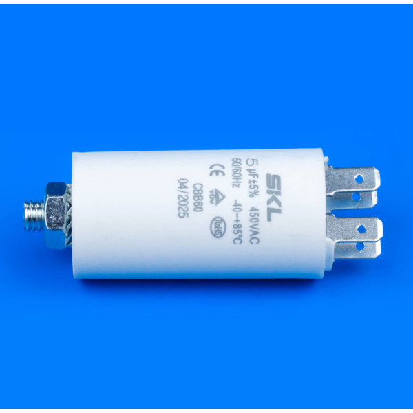 Конденсатор 5uF 450V для холодильника SKL