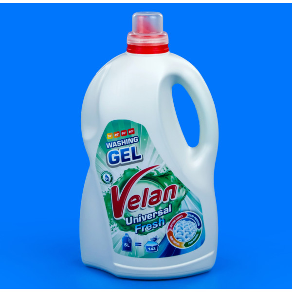Гель для стирки Velan, универсальный, 5 л