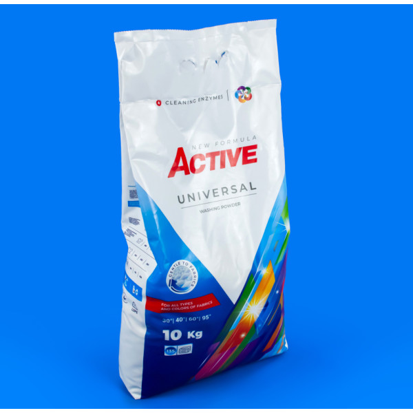 Универсальный стиральный порошок Active, 10 кг