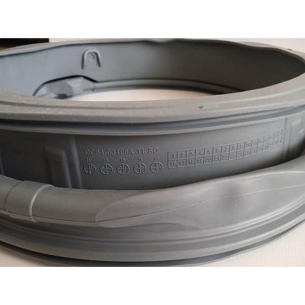 Гума (Мажета) люка для пральної машини Samsung DC64-03198A